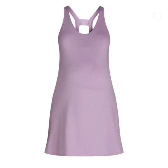 Time and Tru Lilac Active Maternity Dress Size M 8-10 Casual Comfy Stretch - Picture 1 of 11